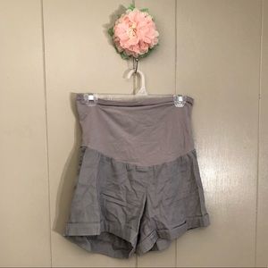 Gray Maternity shorts